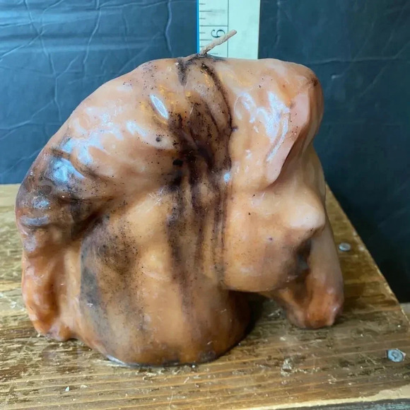 Vintage Horse’s Head Sculptured  Scented Candle/Home Decor Amazing Smell - Picture 3 of 4